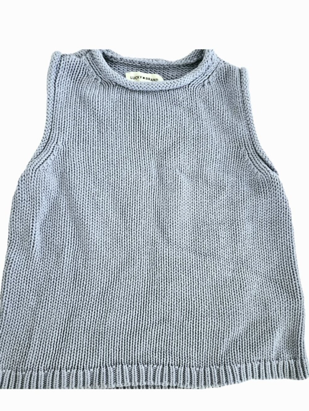 Lucky Brand Blue Knit Top Size XS